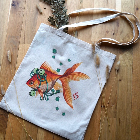Tote bag goldfish